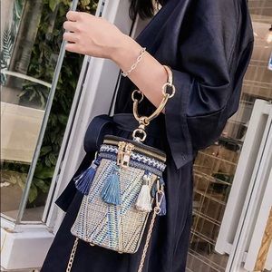 Boho style cross body bag